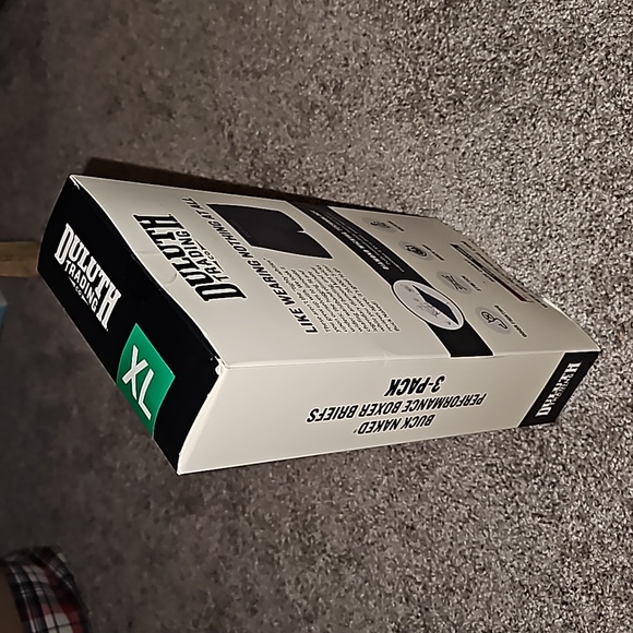 Duluth Trading, Buck Naked Men's Boxer Brief, 3-pack, Large Blue,Black, Grey XL - Picture 3 of 4